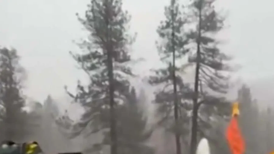 California Storm: Flood Damage in San Bernardino County