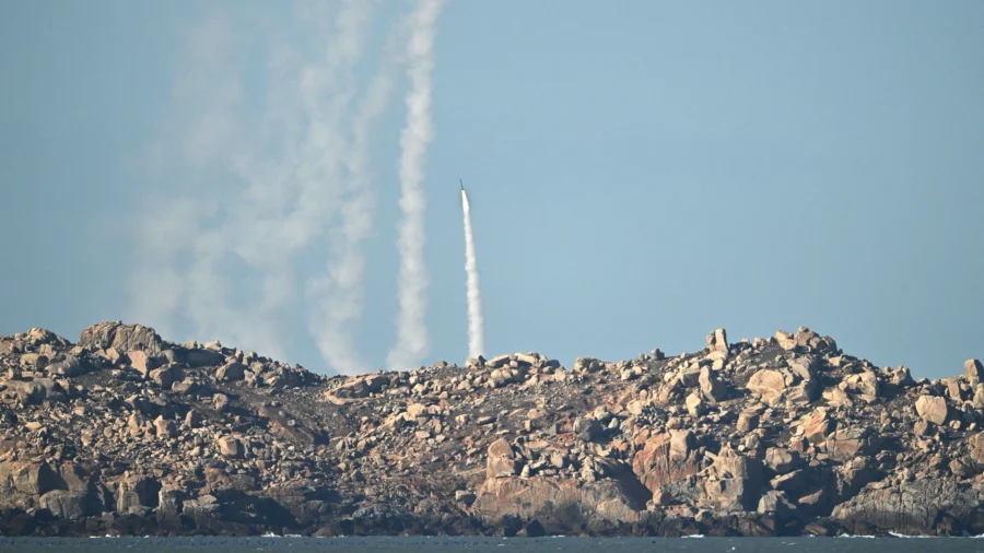 China Fires 27 Rockets Into Taiwan’s Waters in 2nd Day of Military Drills