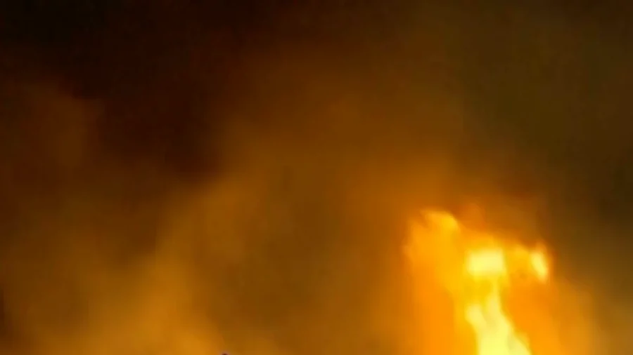 Historic Amsterdam Church Engulfed in Flames on New Year's Night