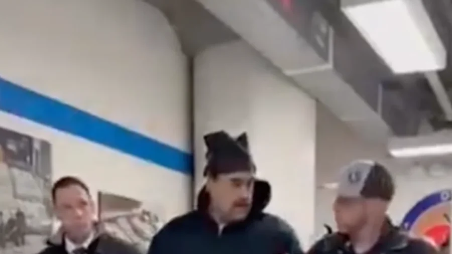 Maduro Escorted Through Drug Enforcement Administration in New York