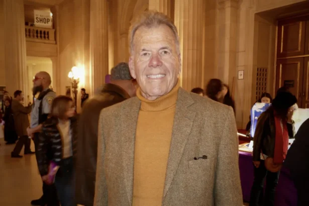 Tony Hall enjoyed Shen Yun's matinee at the War Memorial Opera House on Jan. 3, 2026. (Steve Ispas/The Epoch Times)
