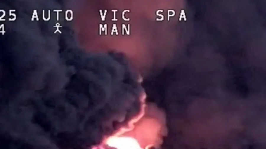 Police Release Helicopter Footage of Louisville UPS Plane Crash