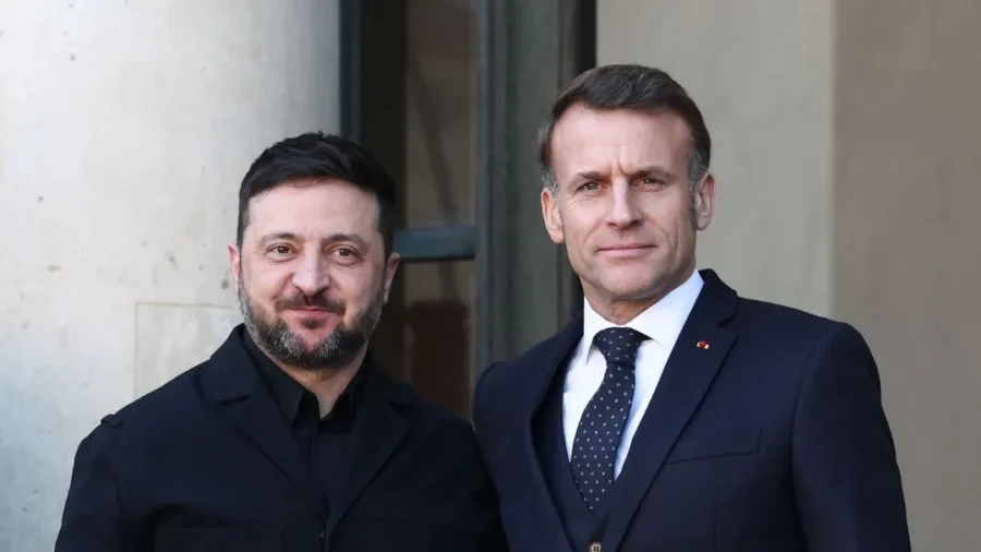 Macron Meets Zelenskyy, US Envoys for 'Coalition of the Willing' Summit