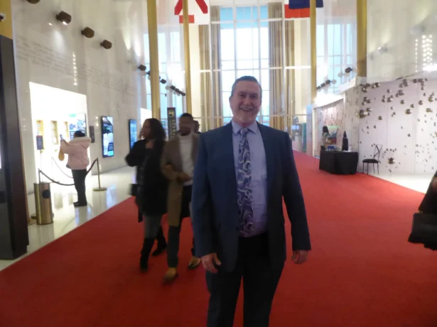 Scott Chronister attends Shen Yun Performing Arts at the Kennedy Center Opera House on Jan. 10, 2026. (Frank Liang/The Epoch Times)