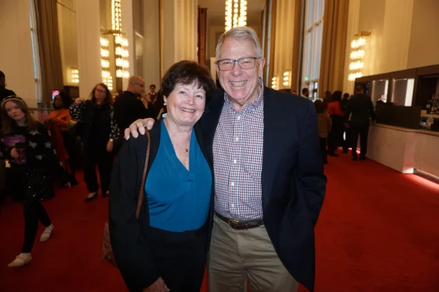 Joe and Diane Jackins attended Shen Yun Performing Arts at the Kennedy Center Opera House on Jan. 10, 2026. (Zhu Weiyong/The Epoch Times)