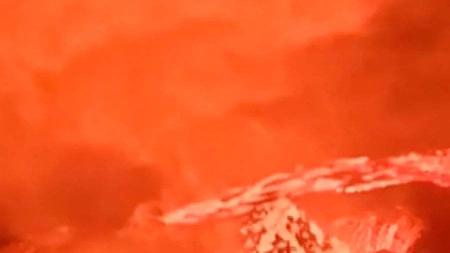 Lava Flows From Hawaii's Erupting Kilauea Volcano