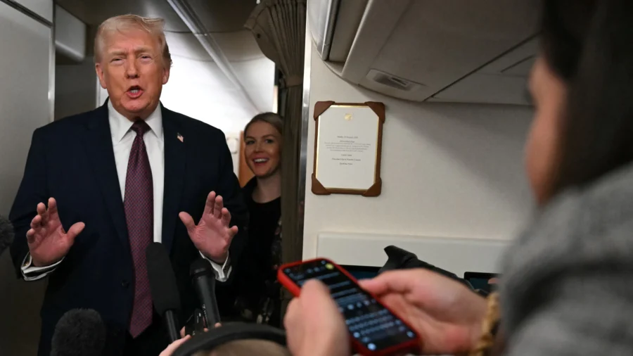 Trump Says 'It's Working out Well' With Venezuela's New Leadership