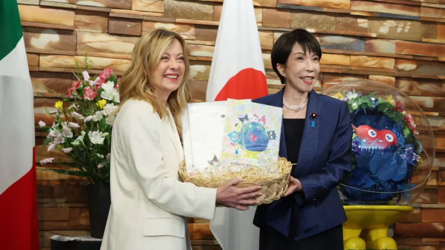 Japan and Italy Mark 160 Years of Diplomacy at Tokyo Meeting