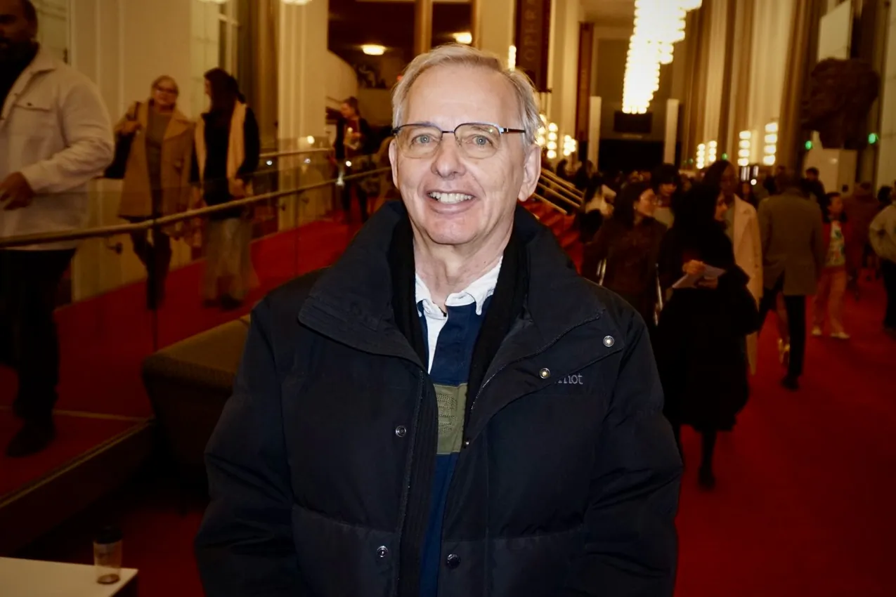 Raymond Deschenes saw Shen Yun at the Trump Kennedy Center for the Performing Arts opera house in Washington, on Jan. 16, 2025. (Weiyong Zhu/The Epoch Times)