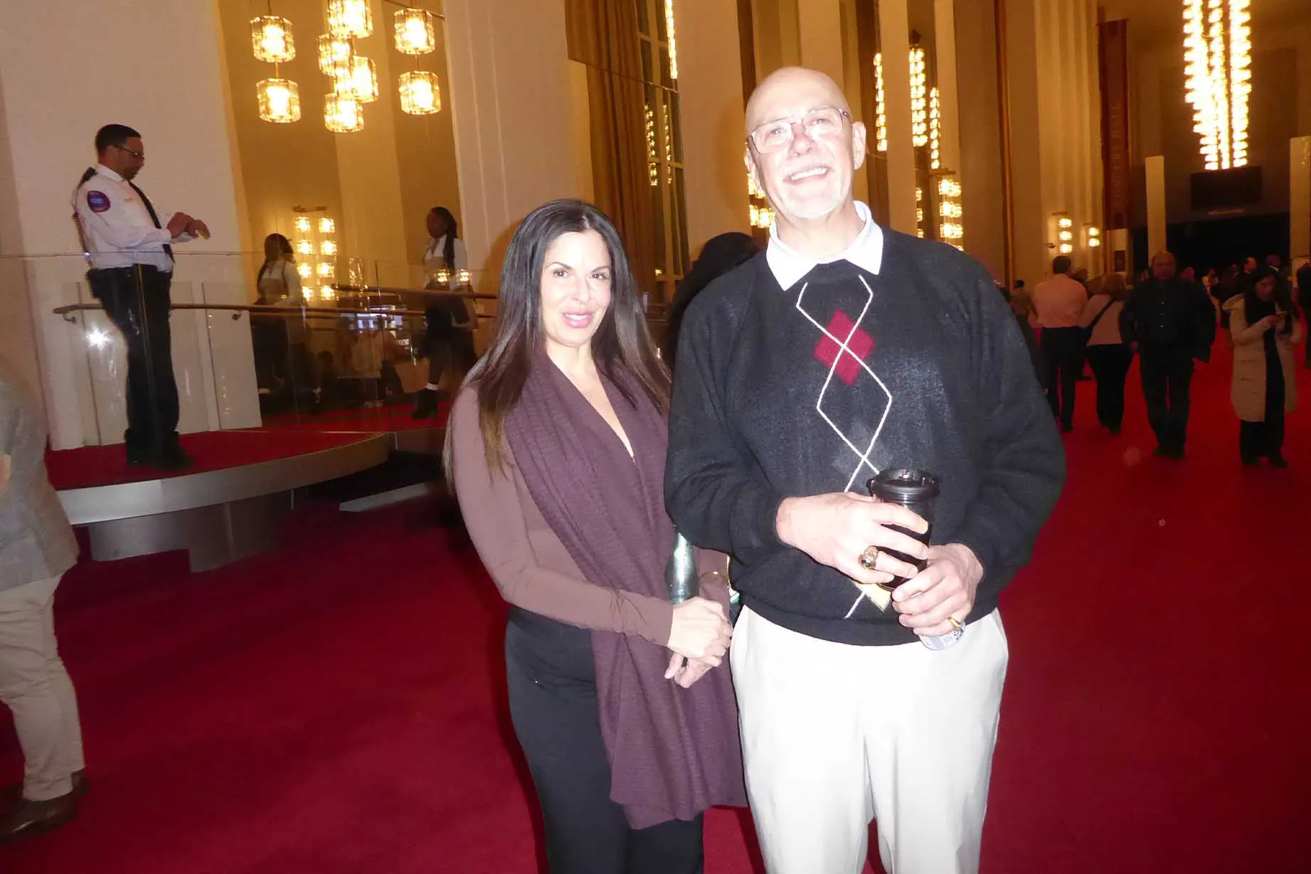 Kyle Swithers attends Shen Yun at the Trump Kennedy Center Opera House on Jan. 17. (Frank Liang/The Epoch Times)