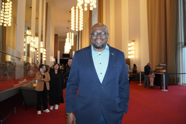 Ben Kaffo at Shen Yun Performing Arts at the Trump Kennedy Center Opera House on Jan. 18, 2026. (Sherry Dong/The Epoch Times)