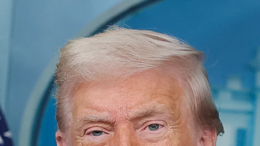 Trump Speaks in Briefing Room on 1-Year Anniversary of His 2nd Term