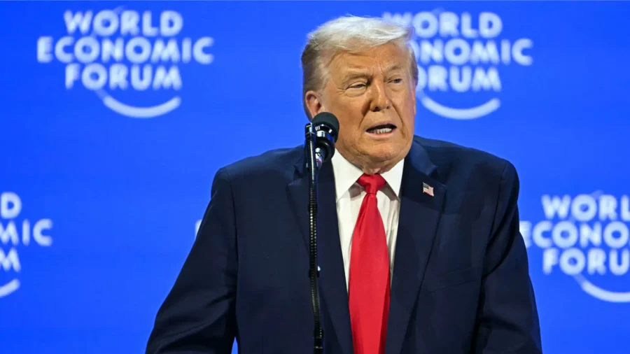 In Davos, Trump Touts His Policies, Says Europe 'Not Heading in the Right Direction'