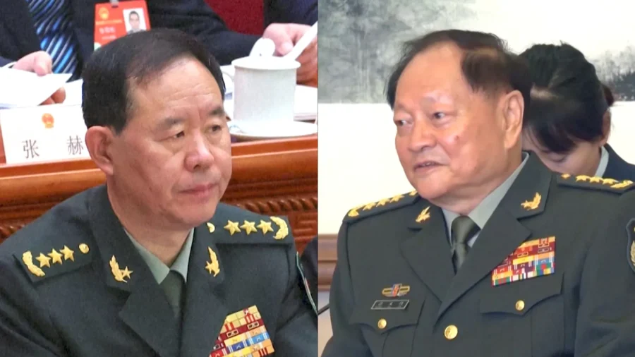 China Probes 2 Top Military Officials for ‘Serious Violations’