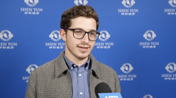 Aaron Silverstein at the Shen Yun Performing Arts performance at The Music Center’s Dorothy Chandler Pavilion on Jan. 25, 2026. (NTD)