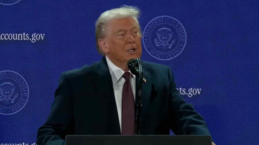 President Donald Trump Delivers Remarks on Trump Accounts
