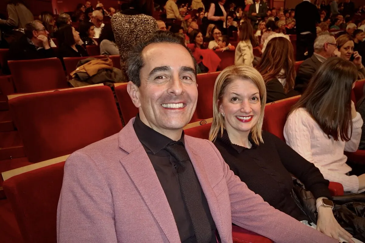 On the afternoon of Jan. 25, 2026, Mr. Marco Cillis, a marketing director at a bank, attended the fourteenth performance of Shen Yun New York Company at the Teatro degli Arcimboldi in Milan, Italy. (Francesca Rotondi/The Epoch Times)