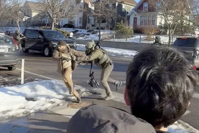 Videos Appear to Show Alex Pretti Confronting Federal Agents Days Before Being Shot