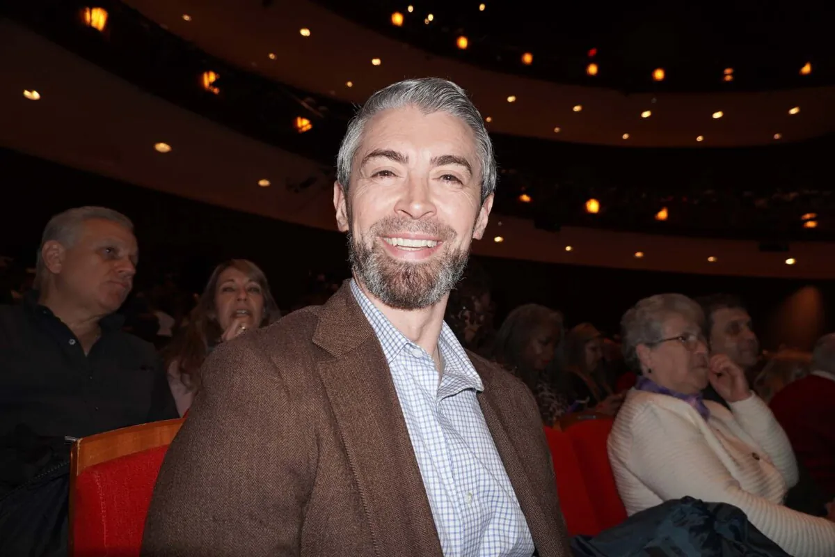 John O'Brien attends Shen Yun at the Cobb Energy Performing Arts Centre in Atlanta on Jan. 30, 2026. (Sherry Dong/The Epoch Times)