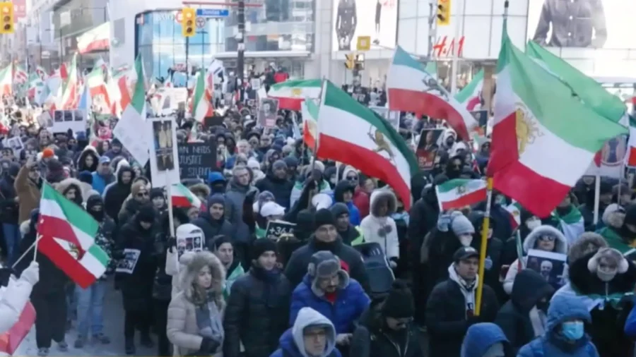 Iranian Canadians Demand Tougher Action on Iran’s Leadership