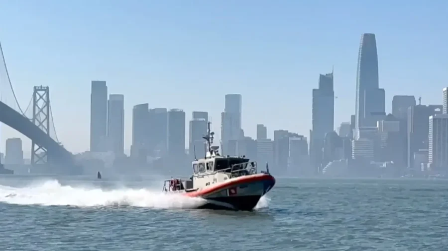 Coast Guard Provides Super Bowl Security Demo