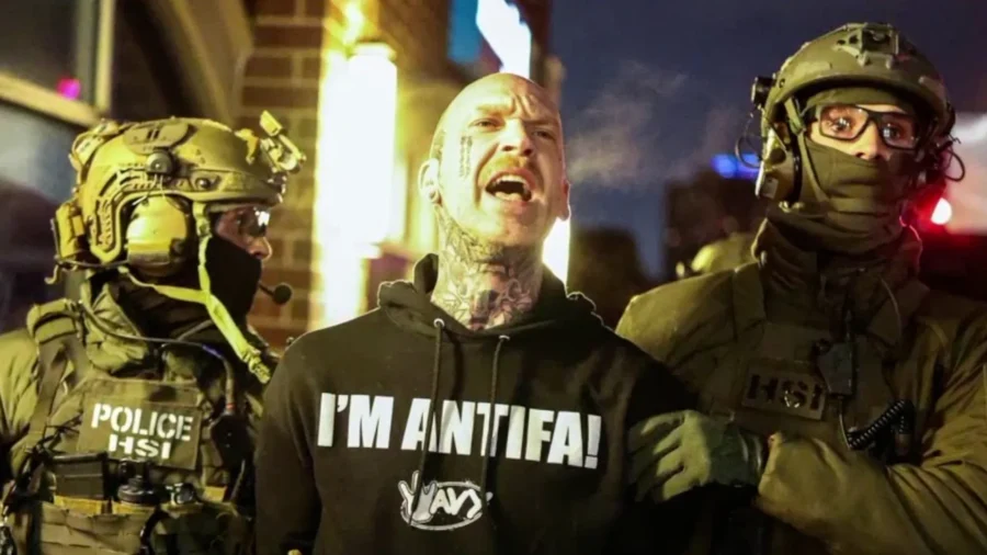 DOJ: ‘Self-Identified Anti-Ice Antifa Terrorist’ Arrested