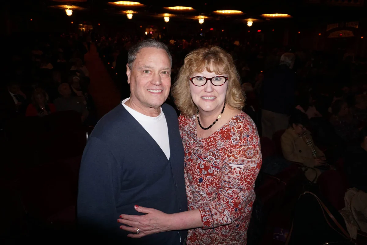 Hank and Lori Stoudt attend Shen Yun Performing Arts at the Providence Performing Arts Center in R.I. on Feb. 14, 2026. (Frank Liang/The Epoch Times)
