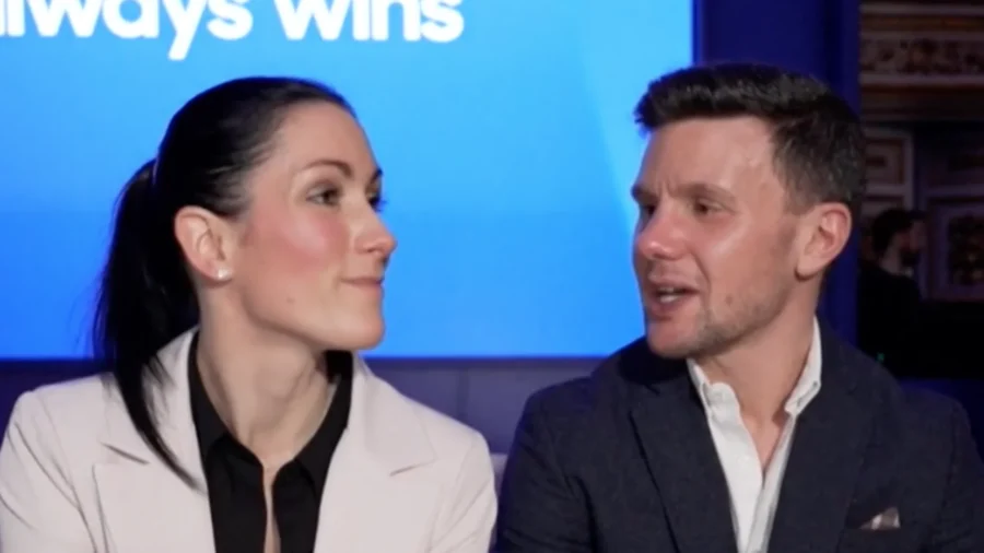 Italy's Ice Dance Couple Savor Valentine's Day