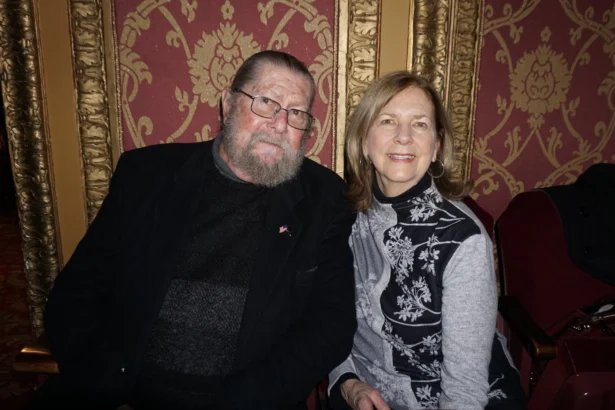 Ernie and Judith Potter enjoyed Shen Yun Performing Arts at Providence Performing Arts Center in Providence, R.I., on Feb. 15, 2006. (Wei Yong/The Epoch Times)