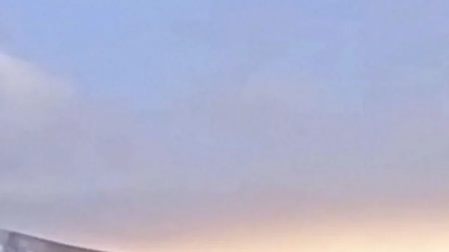 Rainbow Appears Above Hawaii’s Kilauea Volcano
