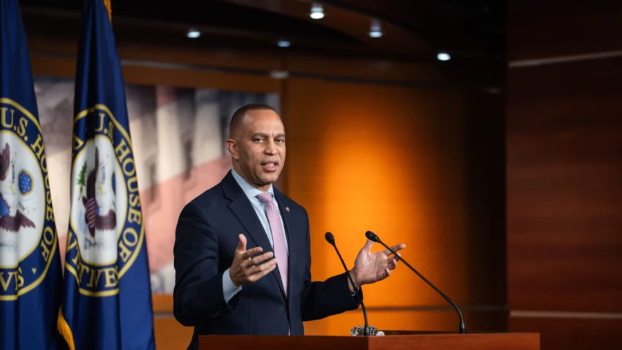 House Minority Leader Jeffries Holds News Conference (Feb. 18)
