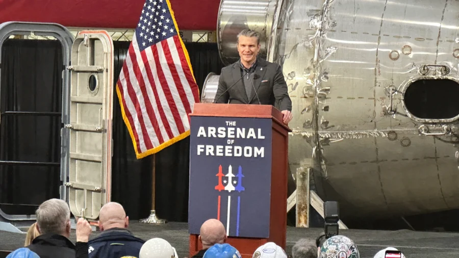 Hegseth Takes ‘Arsenal of Freedom’ Tour to St. Louis
