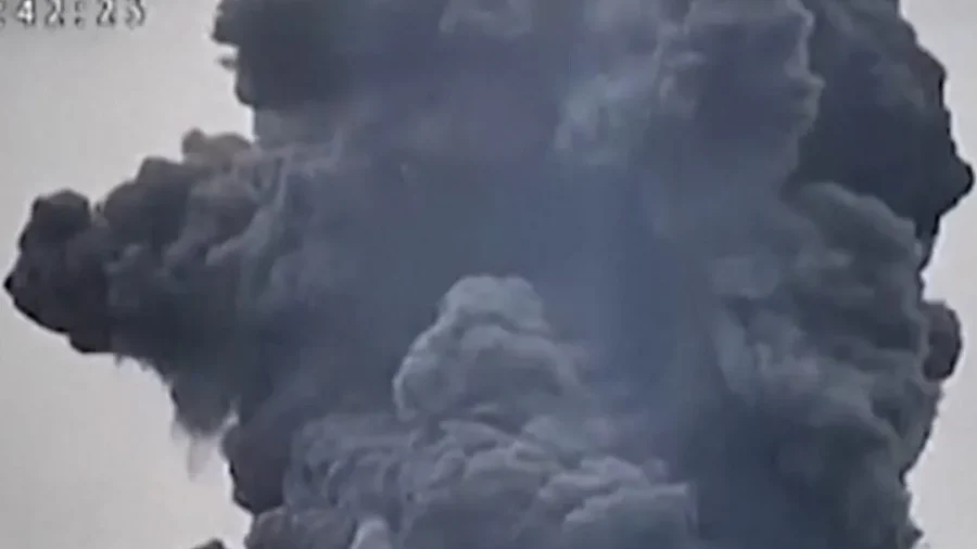Mount Kanlaon Volcano Erupts in the Philippines