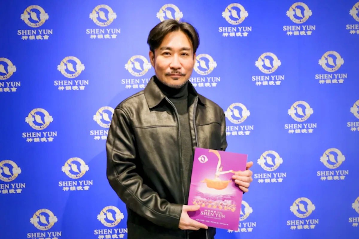 Baek Seung-hyun attended Shen Yun’s second performance at the Dream Theatre in Busan, South Korea, on Feb. 15, 2026. (Kim Guk-hwan/The Epoch Times)