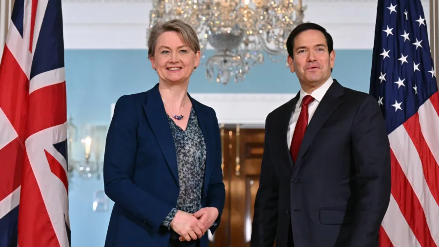 Rubio Hosts UK Foreign Minister Amid Tensions Over Joint Air Base