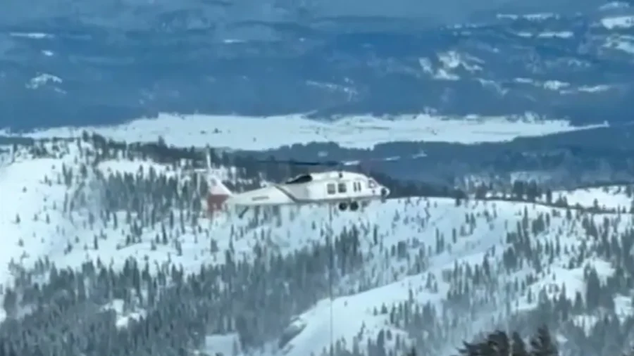 Avalanche Mitigation Underway Near Lake Tahoe