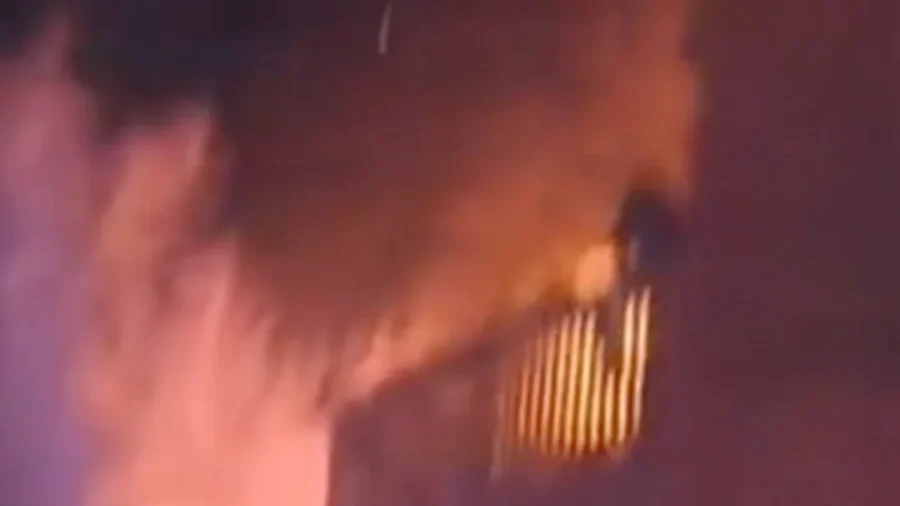 Police Catch Man Jumping From Burning Home in New Jersey