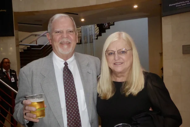 Mr. and Mrs. Gregg Runyan enjoyed Shen Yun at the Belk Theater at the Blumenthal Performing Arts Center in Charlotte, N.C., on Feb. 22, 2026. (Henry Wang/The Epoch Times)