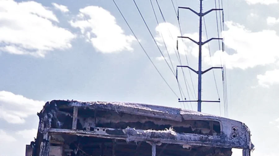 Mexican Highways Littered With Burned-Out Vehicles Following Cartel-Led Blockades