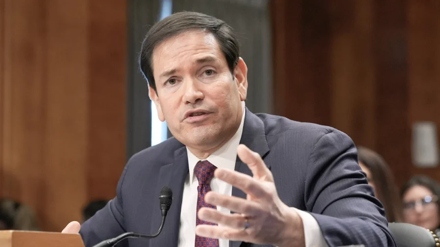 Rubio Speaks With Reporters After Attending CARICOM Conference