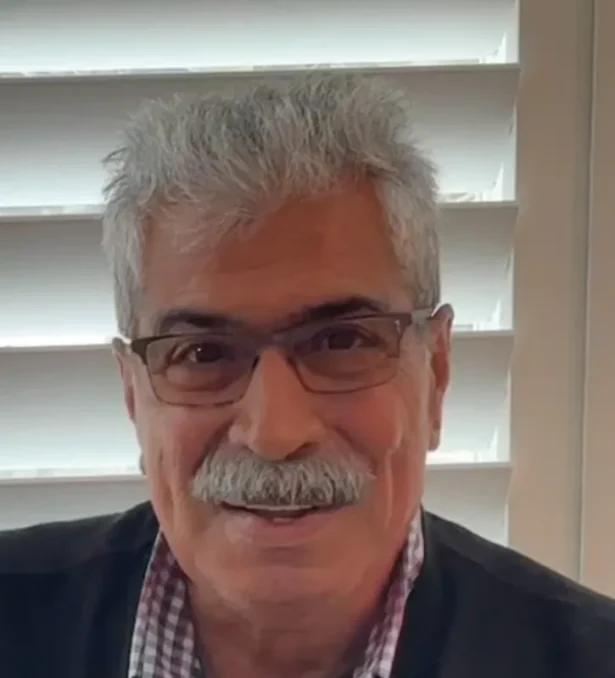 Ray Sharifi, who was born in Iran but lives in San Diego, in a 2026 photo. (Courtesy of Ray Sharifi)