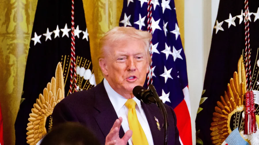 Trump Participates in Medal of Honor Ceremony at White House
