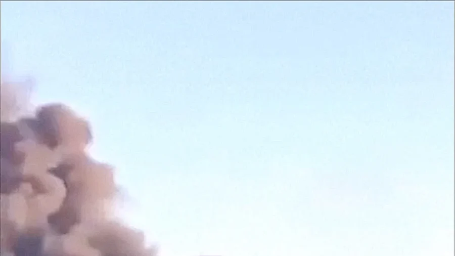 Column of Smoke Towers Over Western Tehran After Israeli Airstrikes