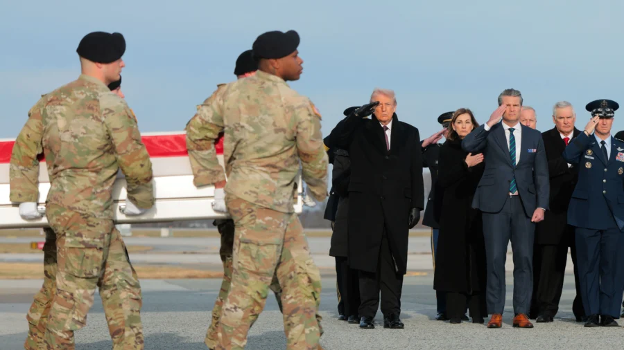 Trump and First Lady Participate in Dignified Transfer Ceremony