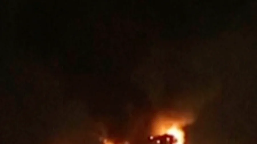 Flames Engulf Government Building in Kuwait After Reported Drone Attack