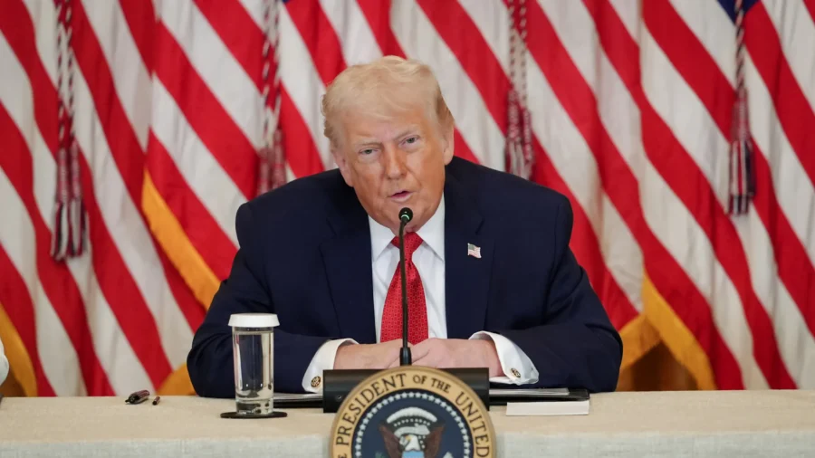 Trump Holds News Conference at GOP Retreat