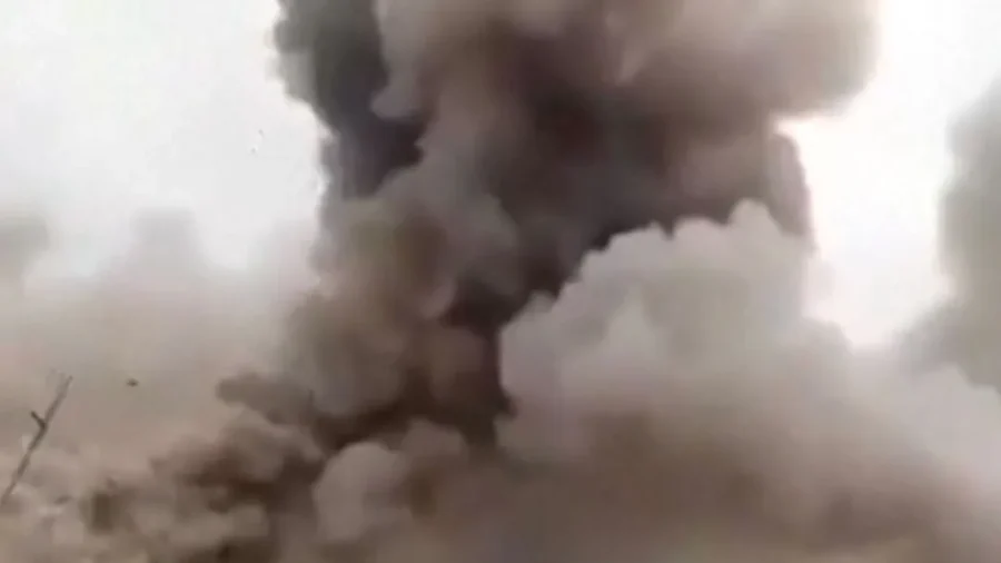 Smoke Rises in Iran’s Ahvaz City After Israeli Airstrike