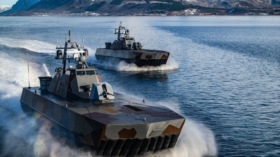 Norwegian, Canadian, German Leaders Hold News Conference After Military Drills