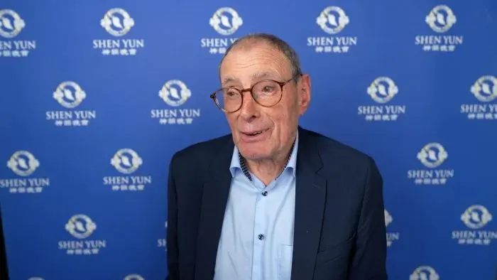 Bernard Jouhanneaud was in the audience at the Zénith de Limoges Métropole on March 12, 2026, during the Shen Yun performance. (NTD)