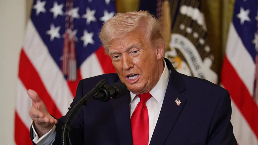 Trump Holds Press Conference on Kennedy Center